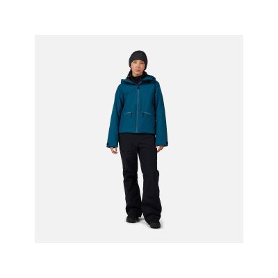 2. Kurtka narciarska damska ROSSIGNOL W ROCHRUN INSULATED JKT niebieska