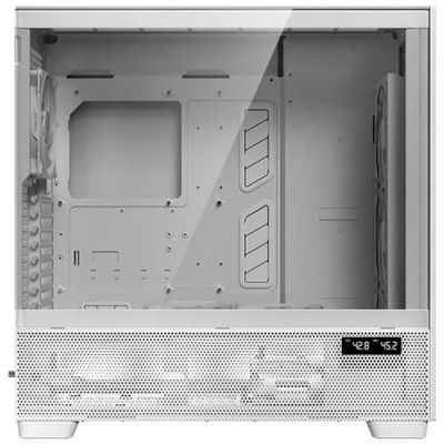 7. Obudowa PC Antec Flux Pro, Full-Tower, E-ATX, Szkło hartowane – biała