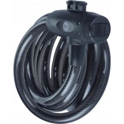 3. Linka rowerowa stalowa na klucz 12x2000mm Yale Essential Security Keyed Cable Lock 12mm