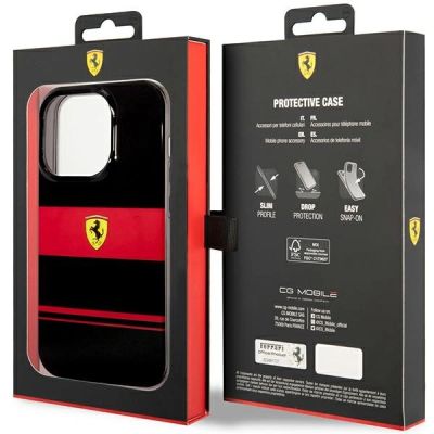 8. Etui Ferrari IMD Combi Magsafe na iPhone 14 Pro - czarne