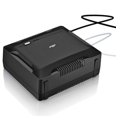 4. FSP Nano 600 zasilacz UPS Czuwanie (Offline) 0,6 kVA 360 W 2 x gniazdo sieciowe