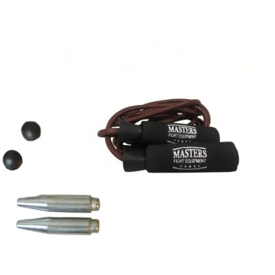 8. Skakanka bokserska z obciążnikami 2 x 160g SBR-W