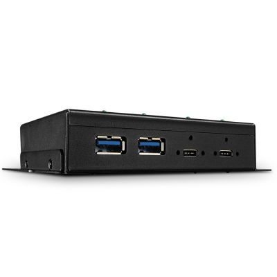 2. Lindy 43094 huby i koncentratory USB 3.2 Gen 2 (3.1 Gen 2) Type-C 10000 Mbit/s Czarny