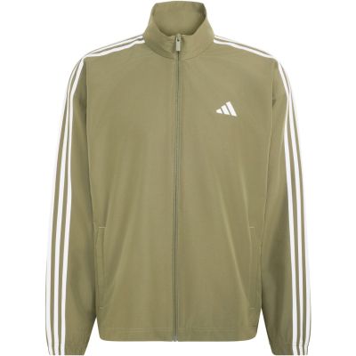 3. Dres męski adidas 3-Stripes Woven oliwkowy KY2300