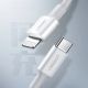 3. Ugreen kabel przewód MFi USB Typ C - Lightning 20W 3A 0.25 m biały (US171)