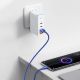 11. Baseus Crystal Shine Series kabel przewód USB do szybkiego ładowania i transferu danych USB Typ A - USB Typ C 100W 1,2m niebieski (CAJY000403)