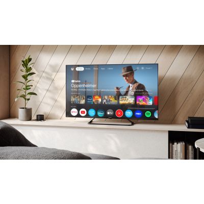 4. Telewizor Ostry | 43HP6265E | 43 | Smart TV | Telewizja Google TV | UHD | Czarny