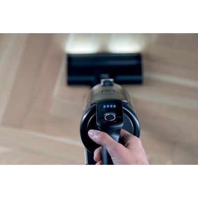 40. Hoover HF610HX 011 Pionowy odkurzacz Bateria Suchy EPA Bez worka 0,7 l 650 W Purpurowy 4 Ah