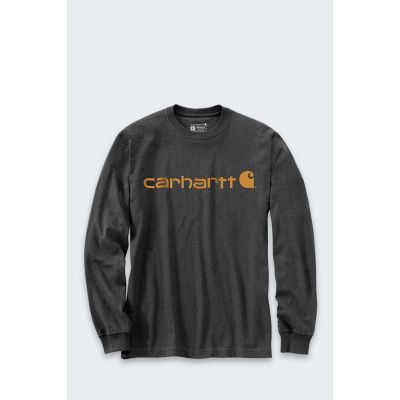 Koszulka Carhartt Dearborn Relaxed LS Logo CARBON