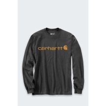 Koszulka Carhartt Dearborn Relaxed LS Logo CARBON