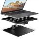 10. Axagon STND-LQB Laptop-Ständer, Doppelgelenk, höhenverstellbar, faltbar Podstawka pod notebooka i tablet Czarny 43,9 cm (17.3")