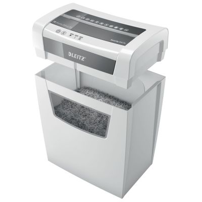 3. Leitz Niszczarka IQ Home Office P4, 10 kartek, 23 l kosz