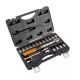 5. Klucz dynamometryczny dwukierunkowy Neo Tools 1/4", 5-25NM, zestaw 21 szt.