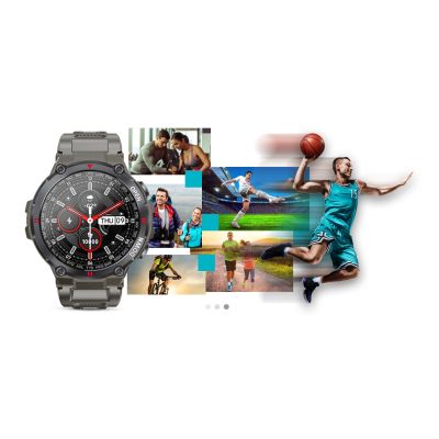 6. Smartwatch GIEWONT Szary GW430-2