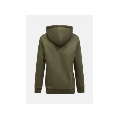 3. Bluza PEAK PERFORMANCE Original Small Logo Zip Hood Men zielony