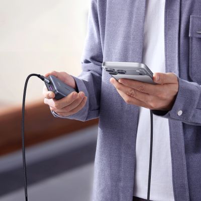 13. Kabel Ugreen USB-C do USB-C PD 100W 5A 2m - czarny