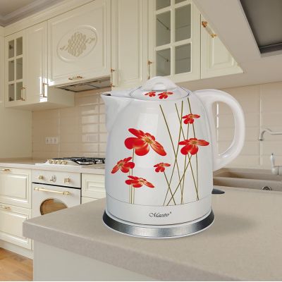 10. Czajnik elektryczny ceramiczny MAESTRO MR-066 czer.