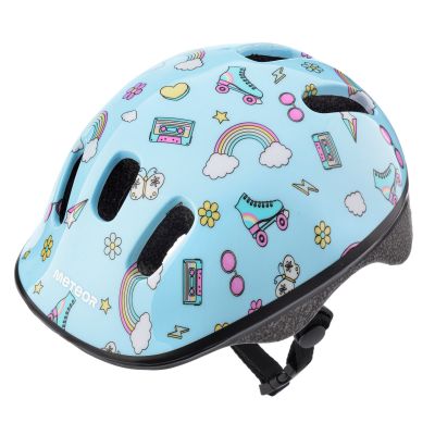 7. Kask rowerowy Meteor KS06 Rainbow Jr 17435 r. S 48-52 cm