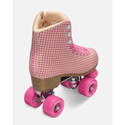 11. Wrotki Impala Squad Skate Pink Tartan