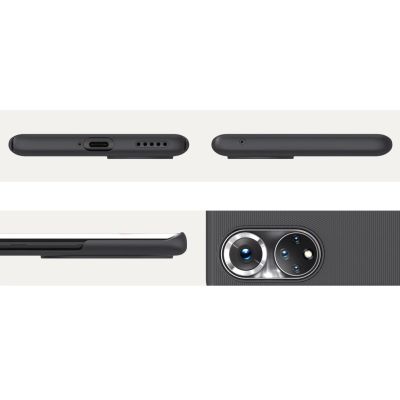 10. Nillkin Super Frosted Shield wzmocnione etui pokrowiec Honor 50 Pro czarny