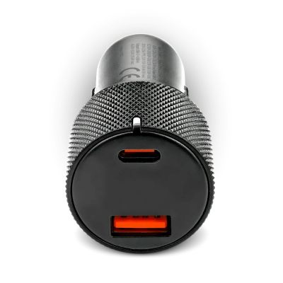 6. EVERACTIVE ŁADOWARKA SAMOCHODOWA 1X USB QC3.0, 1 X USB-C PD 75W CZARNA CC-50Q