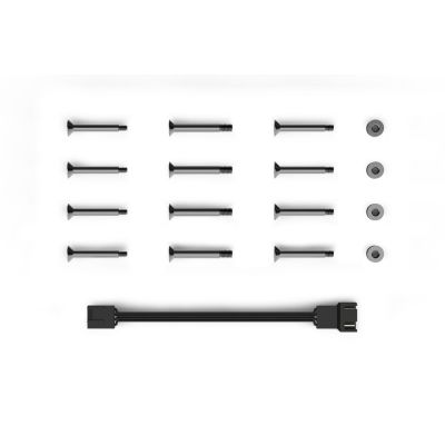 3. Alphacool Apex Stealth Metall Obudowa komputera Wentylator 12 cm Czarny 1 szt.