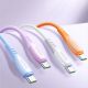 8. Kabel Joyroom S-A59 Vibrant Series 60W USB-C - USB-C 1,2m - fioletowy
