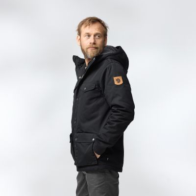 6. Kurtka zimowa outdoorowa męska Fjällräven Greenland Winter Jacket M Dark Navy granatowa (F87122-555)