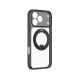 4. Etui AMAZINGTHING Titan Pro Spin Lens na iPhone 18 Pro z obrotowym pierścieniem i mocowaniem na smycz kompatybilne z MagSafe - czarne