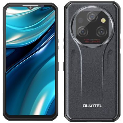 3. Oukitel WP39 6/256 11000mAh DS - smartfon, grey