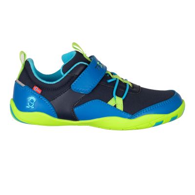 8. Buty Trollkids Skaland Barefoot Hiker marynarski/średni niebieski/zielony żmijowy