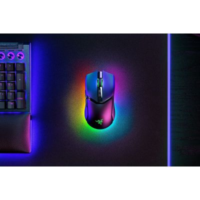 6. Razer Cobra Pro myszka Gaming Po prawej stronie RF Wireless + Bluetooth + USB Type-C Optyczny 30000 DPI