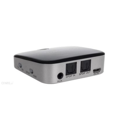 Adapter AUDIOCORE AC830 (Jack - Micro USB ; kolor czarno-srebrny)