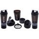 9. BIDON FITNESS SHAKER 500ML BLACK GREY PURE 2 IMPROVE