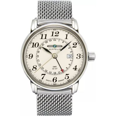 Zegarek Męski ZEPPELIN LZ127 Graf Zeppelin GMT 7642M-5 + BOX