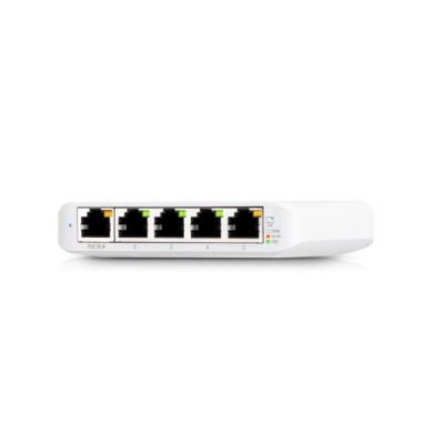 2. Ubiquiti Networks UniFi switch zarządzalny Flex Mini (5-pack) Gigabit Ethernet (10/100/1000) Obsługa PoE Biały