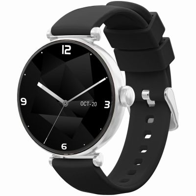 2. Smartwatch Gravity Srebrno Czarny 2 Paski GT26-9