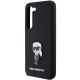 6. Etui Karl Lagerfeld Silicone Ikonik Metal Pin na Samsung Galaxy S24+ - czarne