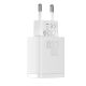 3. Szybka ładowarka sieciowa USB-A / USB-C Baseus Compact CCXJ-B02 20W 3A PD QC 3.0 - biała
