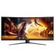 40. Monitor AOC CU34G4Z 34-calowy, Szybkie VA, WQHD 21:9, 240 Hz, 1 ms, 3440 x 1440 pikseli, 450 cd/m2, ilość portów HDMI: 2, kolor czarny