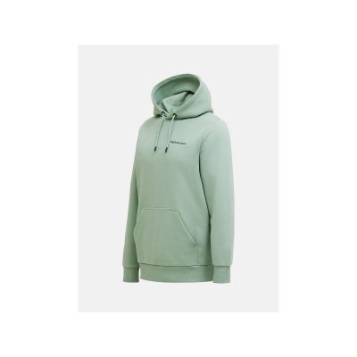 Bluza męska PEAK PERFORMANCE M Original Small Logo Hood kolor zielony