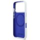 7. Etui BMW M Silicon Horizontal Line MagSafe na iPhone 17 Pro- białe