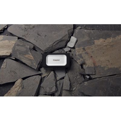 7. Dysk zewnętrzny SSD Kingston XS2000 (1TB; USB 3.2; srebrny; SXS2000/1000G)