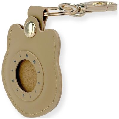 4. Etui Nimmy Glasses Cool Dog na lokalizator - brązowe