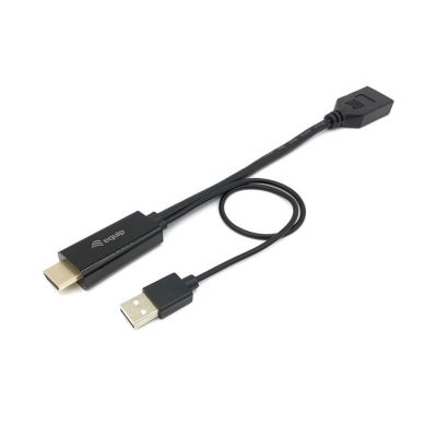 2. Equip 119039 adapter kablowy 0,15 m HDMI Typu A (Standard) DisplayPort Czarny