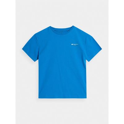 5. T-shirt z nadrukiem świecącym w ciemności chłopięcy 4F Junior