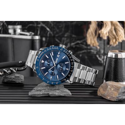 5. Zegarek Męski Skmei 9253SIBU + BOX