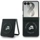 Etui Karl Lagerfeld Karl&Choupette Pins MagSafe na Samsung Galaxy Z Flip 8 - czarne