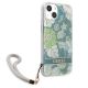 4. Etui Guess Flower Strap na iPhone 13 - zielone