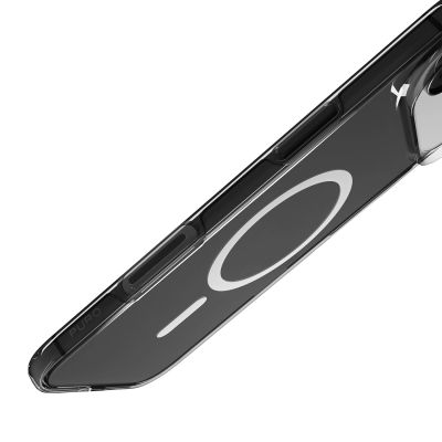 5. Etui Puro Impact Clear D3O TPU+PC kompatybilne z MagSafe na iPhone 17 Air - przezroczyste